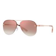 Rose Gold/Pink Shaded Sunglasses Michael Kors , Pink , Dames