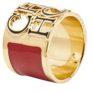 Pre-owned Metal rings Carolina Herrera Pre-owned , Yellow , Unisex