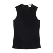 Sleeveless Tops Ami Paris , Black , Dames