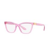 Transparant Roze Brillenmontuur Dolce & Gabbana , Pink , Dames