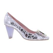 Stijlvolle Verhoog Stijl Pumps Ras , Gray , Dames