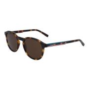 Havana/Brown Sunglasses Lacoste , Brown , Unisex