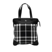 Pre-owned Canvas handbags Burberry Vintage , Black , Dames