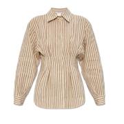 ‘Eritrea’ shirt Max Mara , Brown , Dames