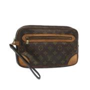 Pre-owned Canvas louis-vuitton-bags Louis Vuitton Vintage , Brown , Da...