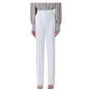 Wide Trousers Elisabetta Franchi , White , Dames