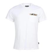 T-Shirts Barbour , White , Heren