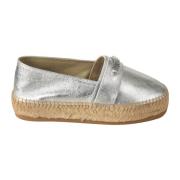 Espadrilles Moschino , Gray , Dames