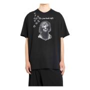 T-Shirts Yohji Yamamoto , Black , Heren