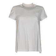 Witte T-shirts en Polos Sacai , White , Dames