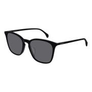 Black/Grey Sunglasses Gucci , Black , Heren