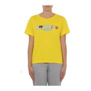 Gele T-shirts en Polos Moschino , Yellow , Dames