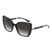 DG Monogram Zonnebril Dolce & Gabbana , Black , Dames