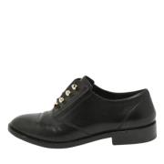 Pre-owned Leather sneakers Balenciaga Vintage , Black , Dames