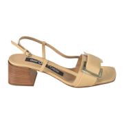 Stijlvolle Sandalen voor Vrouwen Sergio Rossi , Beige , Dames