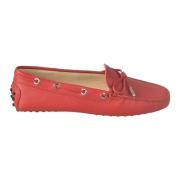 Platte Loafers Tod's , Red , Dames