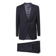 Single Breasted Suits Etro , Black , Heren