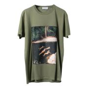 Luxe Swimming Sirenettes T-Shirt Bastille , Green , Heren