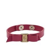 Pre-owned Leather bracelets Salvatore Ferragamo Pre-owned , Pink , Dam...