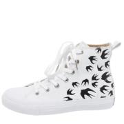 Pre-owned Canvas sneakers Alexander McQueen Pre-owned , White , Dames
