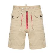 Casual Shorts Dsquared2 , Beige , Heren