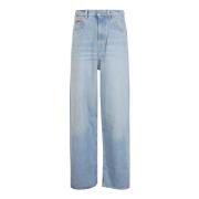 Straight Jeans Martine Rose , Blue , Dames