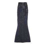 Denim Skirts Rotate Birger Christensen , Black , Dames