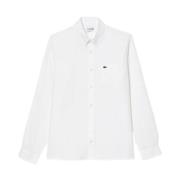Linnen overhemd (wit) Lacoste , White , Heren
