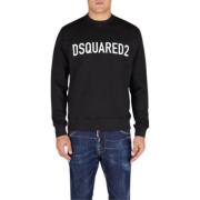 Zwarte Cool Sweatshirt Dsquared2 , Black , Heren