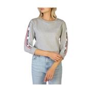 Trendy en Comfortabele Sweatshirt Moschino , Gray , Dames