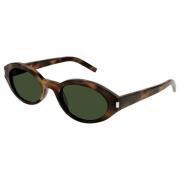 Havana/Green Zonnebril SL 567 Saint Laurent , Brown , Dames