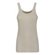 Sleeveless Tops Quira , Beige , Dames