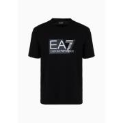 EA7 Emporio Armani Visibility T-Shirt Heren Zwart Emporio Armani , Bla...
