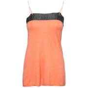 Pre-owned Fabric tops Armani Pre-owned , Orange , Dames