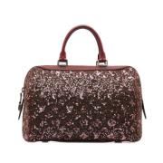 Pre-owned Wool handbags Louis Vuitton Vintage , Red , Dames