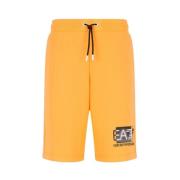 Casual Shorts Emporio Armani EA7 , Orange , Heren