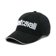 Caps Just Cavalli , Black , Heren