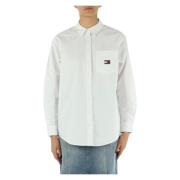 Tops Tommy Jeans , White , Dames