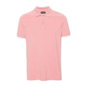 Polo Shirts Tom Ford , Pink , Heren