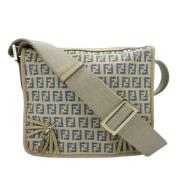 Pre-owned Canvas fendi-bags Fendi Vintage , Beige , Dames