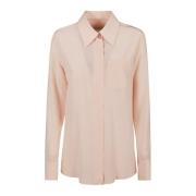 Klassieke Witte Overhemd Lanvin , Pink , Dames