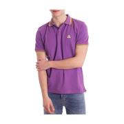 Polo Shirts Peuterey , Purple , Heren