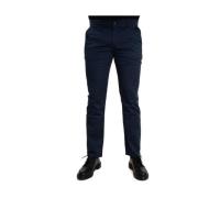 Slim-fit Trousers Armani Exchange , Blue , Heren