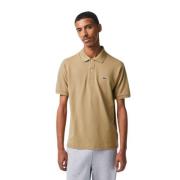 Heren Polo Shirt Korte Mouw Lacoste , Beige , Heren