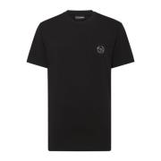 T-Shirts Plein Sport , Black , Heren