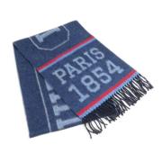 Pre-owned Wool scarves Louis Vuitton Vintage , Blue , Dames
