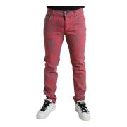 Sweatpants Dolce & Gabbana , Red , Heren