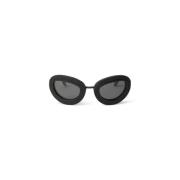 Tokyo Sunglasses Off White , Black , Unisex