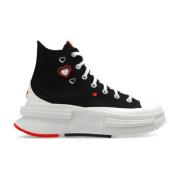 Run Star Legacy CX Platform Y2K Heart sneakers Converse , Black , Dame...
