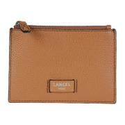 Kameel Zip Creditcardhouder Lancel , Brown , Dames